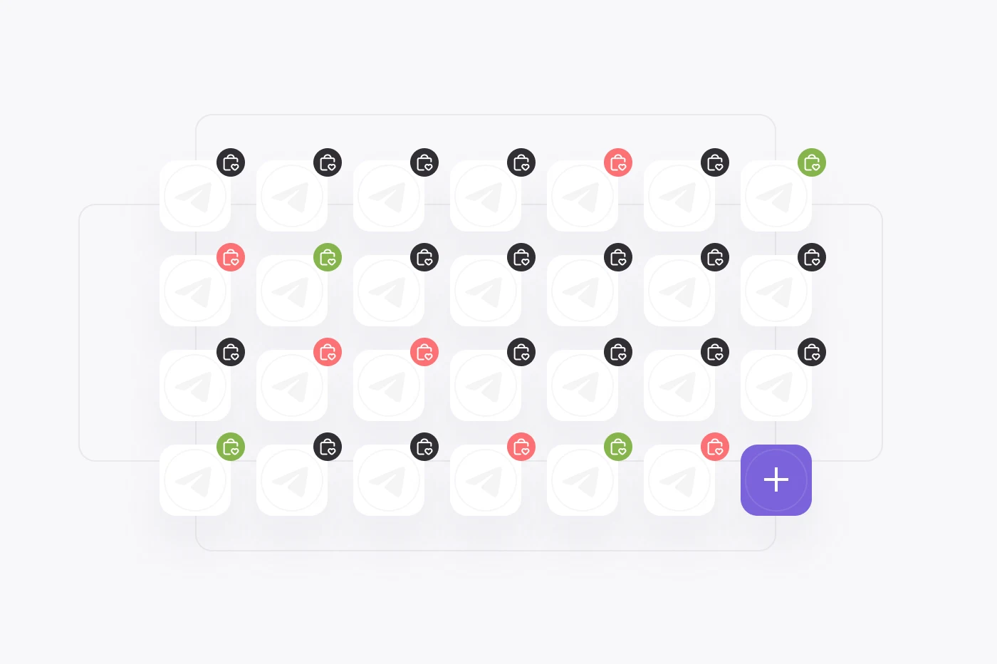 Marketplace with Telegram channels